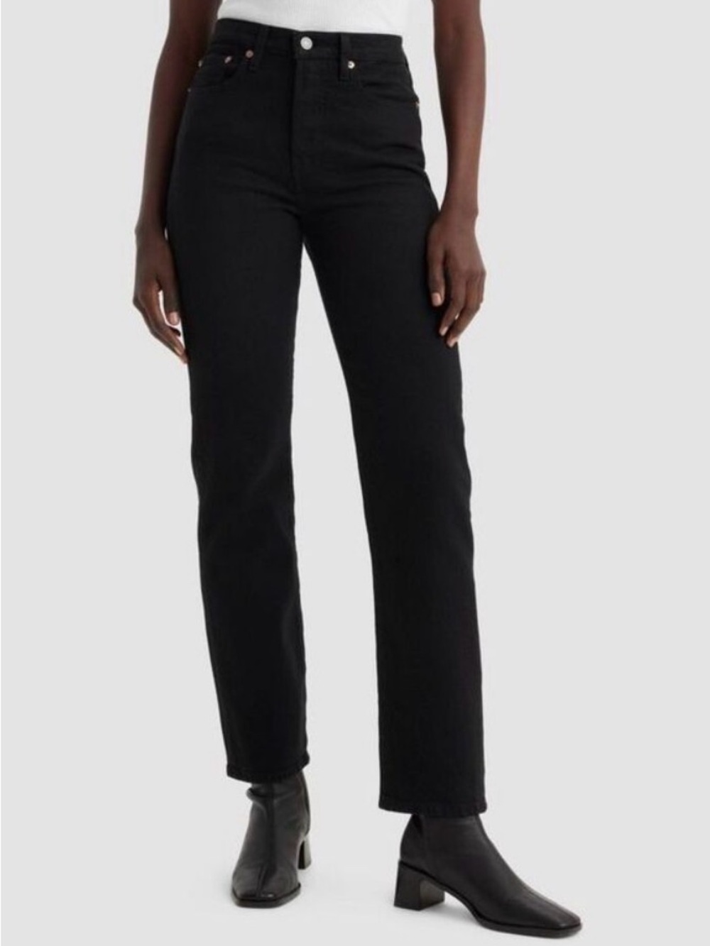New Levi’s Black Straight Jeans Size 12